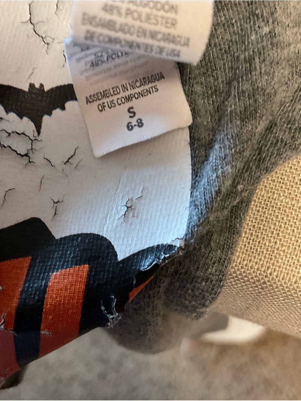 Bella+Canvas Gray Kids 'Track Family Fun Day 2018' Graphic Tee - Picture 4 of 4